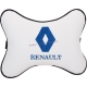 Подушка на подголовник экокожа Milk (синяя) RENAULT