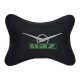 Подушка на подголовник алькантара Black UAZ