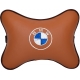 Подушка на подголовник экокожа Fox BMW
