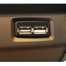 Автомобильное зарядное устройство USB 2.0 2х2 Largus FL/X-ray /Duster/Sandero/Arkana 5V 3А в консоль